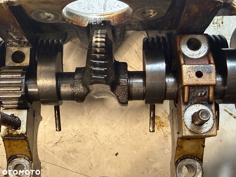 Wałek mimośrodowy czujnik komplet  N42 N46 valvetronic ładny nie wytarty z podstawą - 6