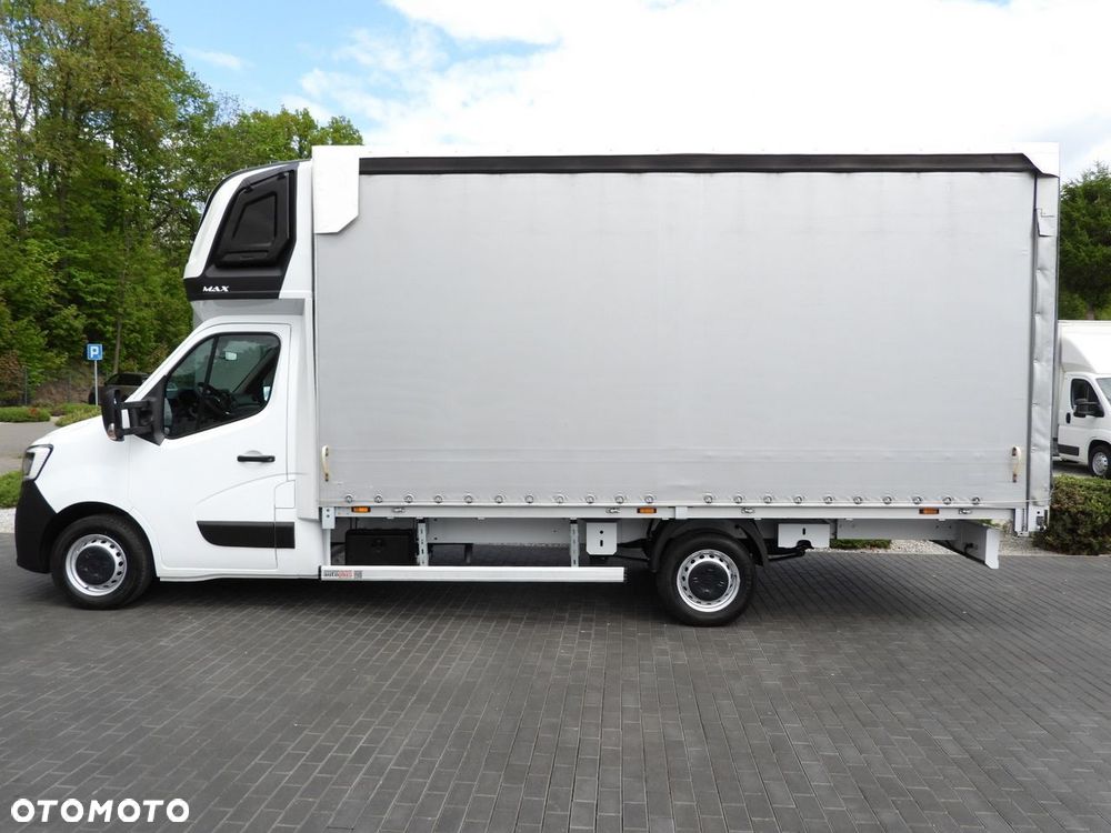 Renault MASTER PLANDEKA 10 PALET WEBASTO TEMPOMAT NAWIGACJA LEDY PNEUMATYKA KLIMATYZACJA  165KM - 10