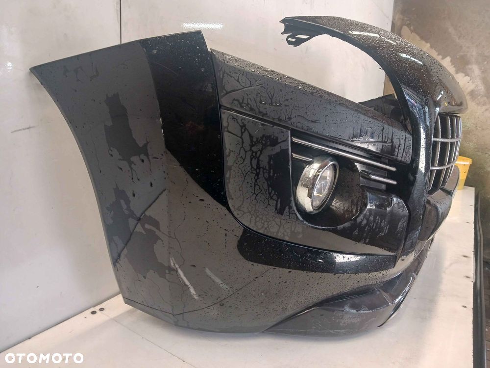 + ZDERZAK PRZÓD PRZEDNI PEUGEOT 3008 KTVD CZARNY HALOGENY - 3