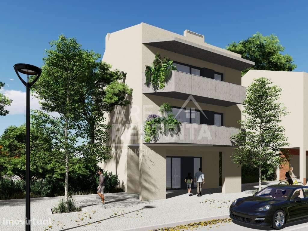 Quinta do Conde- Apartamento T1 Novo com Logradouro - Excelente Loc... - Grande imagem: 2/9