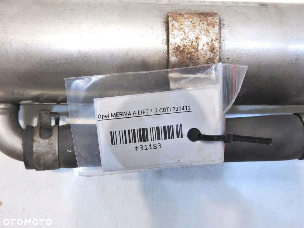 CHŁODNICZKA SPALIN OPEL MERIVA A 1.7 CDTI - 4