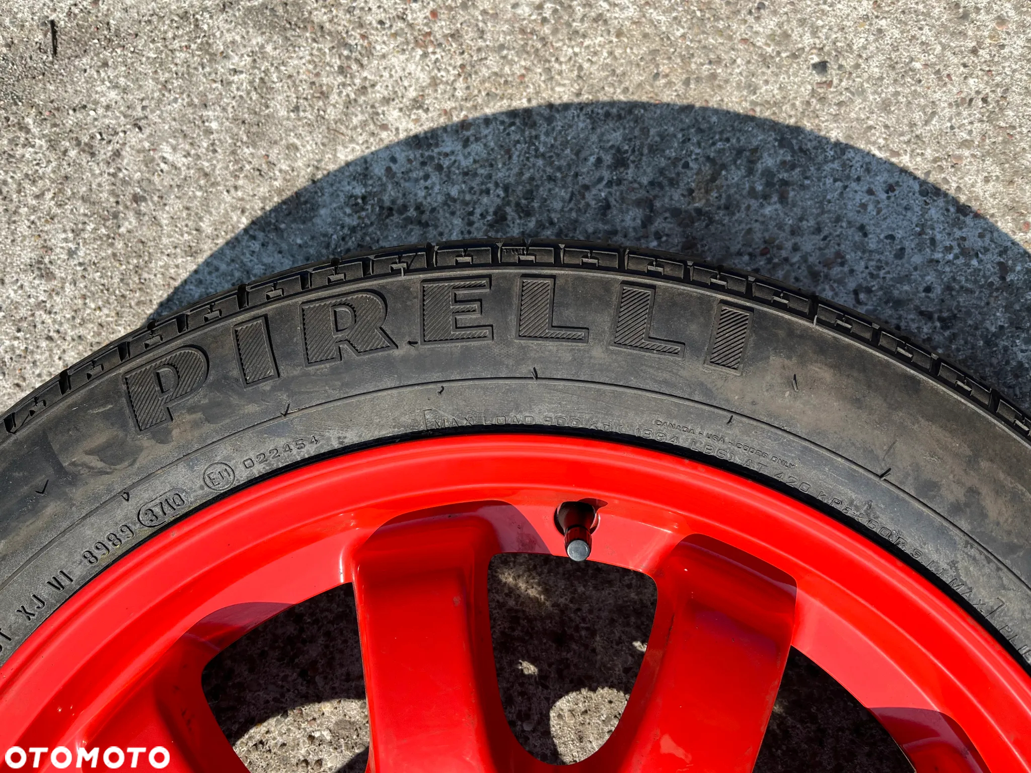 Koło dojazdowe 2R83-1007 OPONA PIRELLI 135/80 R18 JAGUAR XF - 2