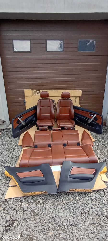 Fotele kanapa boczki komplet skóra BMW 1 E81 3D - 17