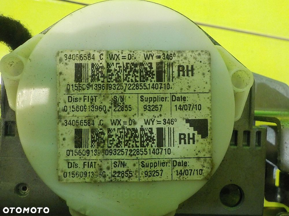 ALFA ROMEO GIULIETTA 11r 5D pas bezpieczenstwa parwy przod z napinaczem - 14