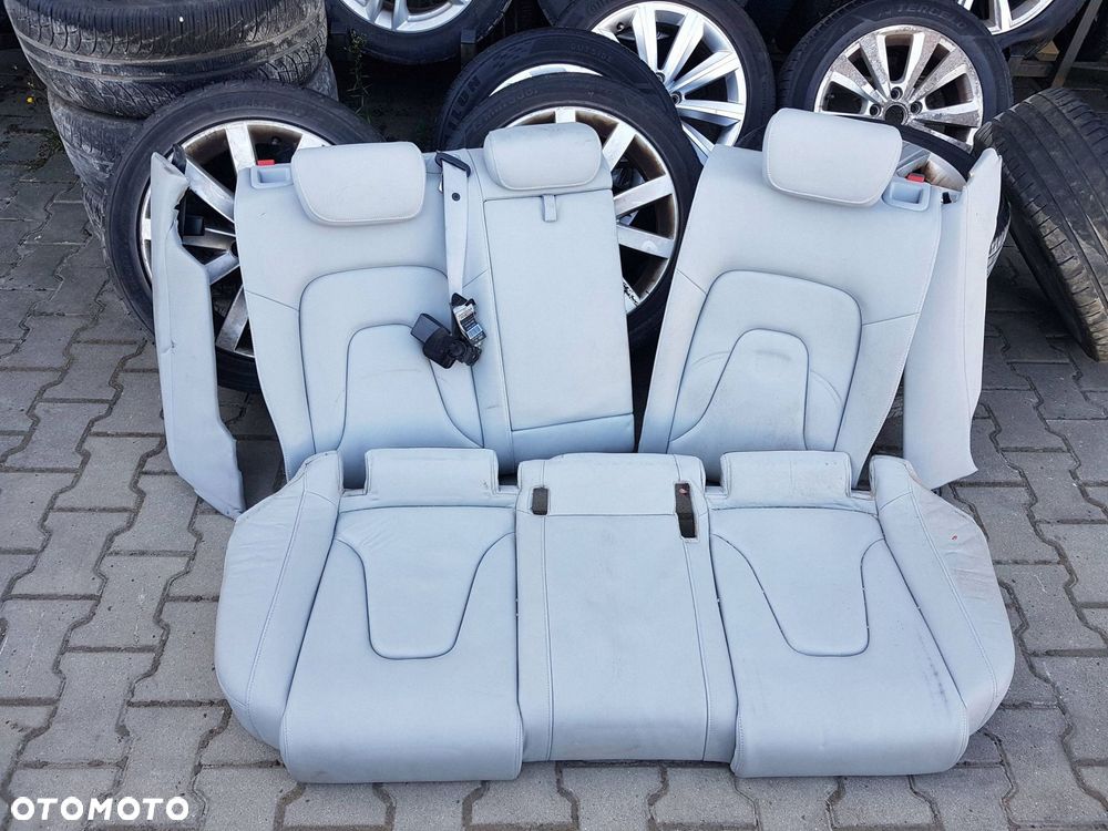 AUDI A4 B8 LIFT 11-15r KOMBI FOTELE SKÓRZANE KANAPA - 2