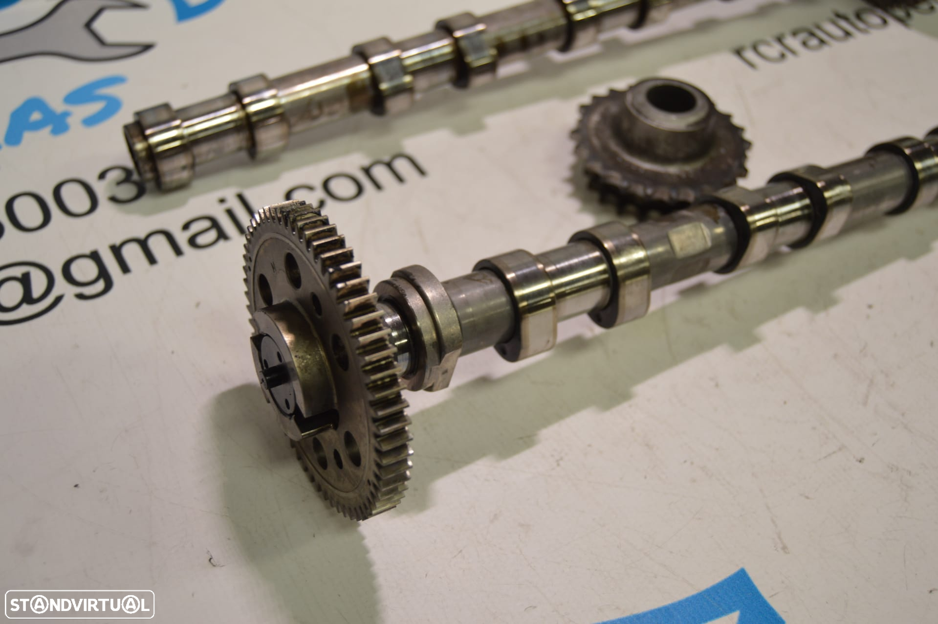 ARVORE CAMES ADMISSÃO VEIO EXCENTRICOS 7787279 7790595 BMW SERIE 1 E87 120D 163CV M47D20 204D4 SERIE 3 E90 E91 - 13