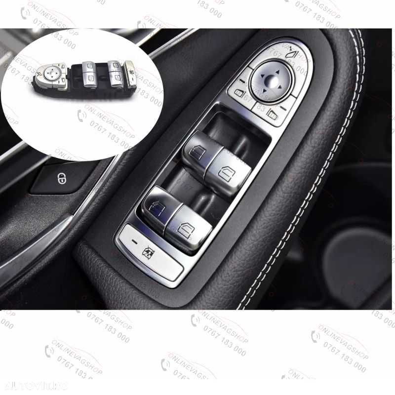 Butoane geamuri electrice Mercedes Benz C,E,S Class GLC  W205 W213 W222 W253 - 9