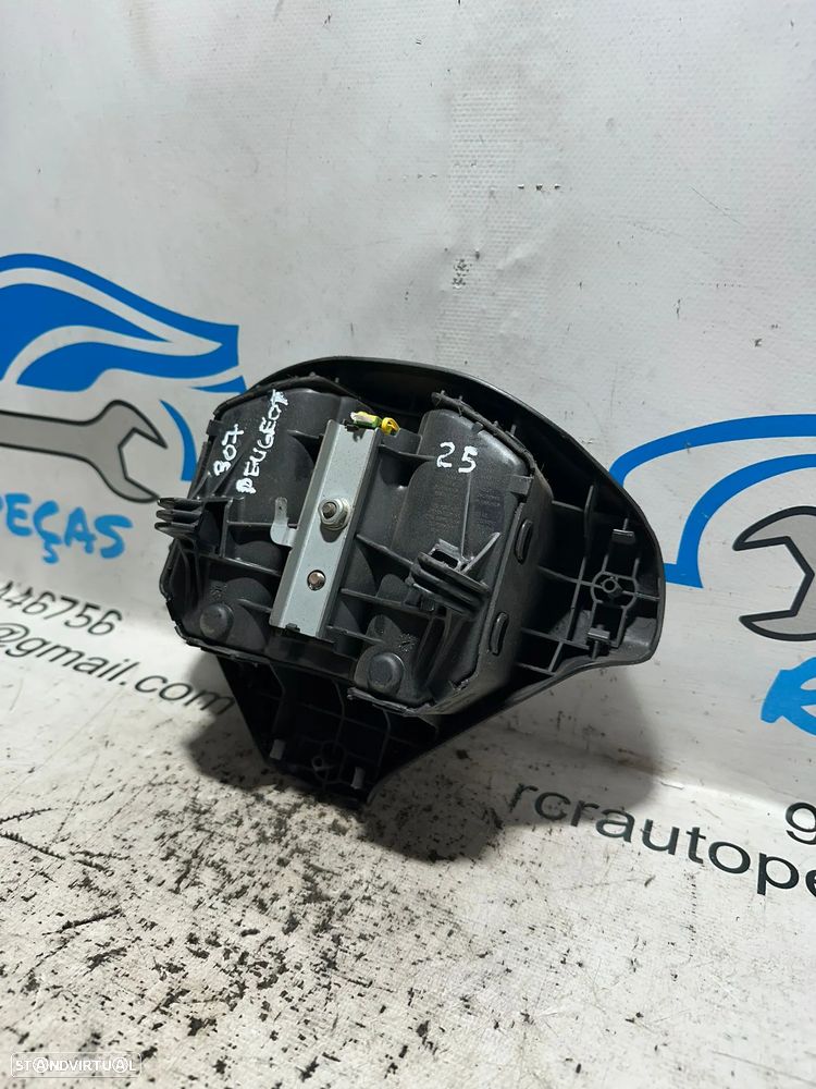 .Airbag Volante Guiador Original PSA Peugeot 96556746ZR 1998 - 2012 - 5