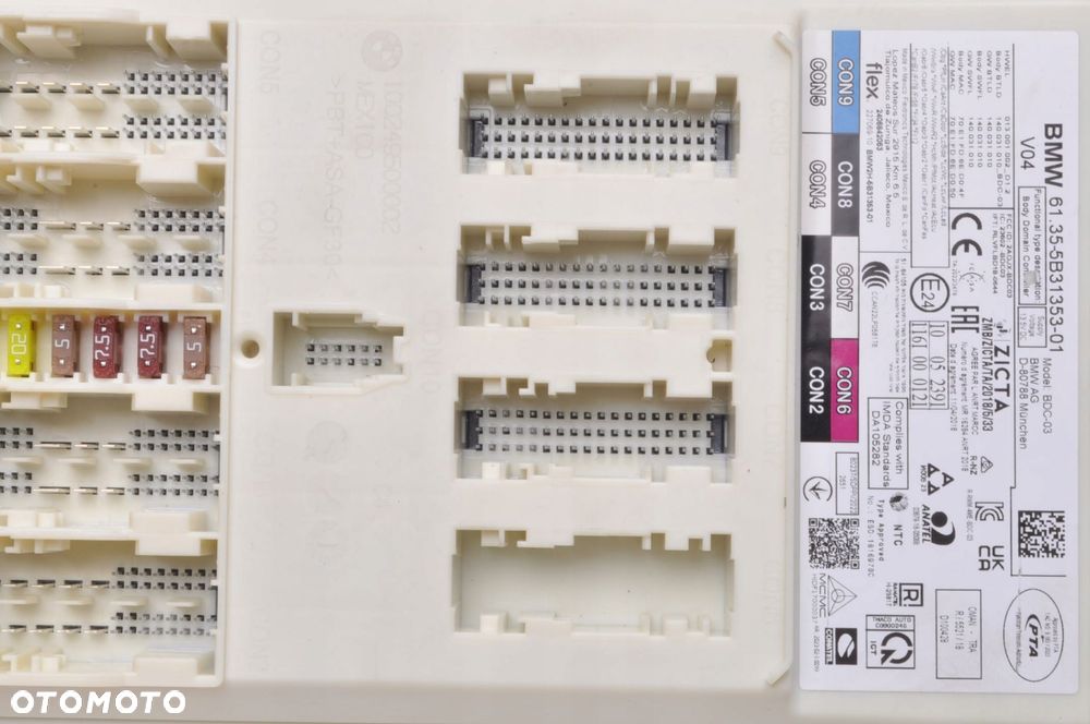 BMW F40 G01 G05 1.5 SKRZYNKA MODUŁ BSI 5B31353 - 3