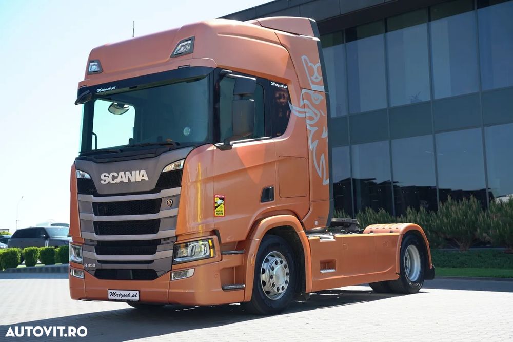 Scania R 450 / RETARDER / I-PARK COOL / COMPLET AIRMATIC / REZERVORE 1100 L / - 4