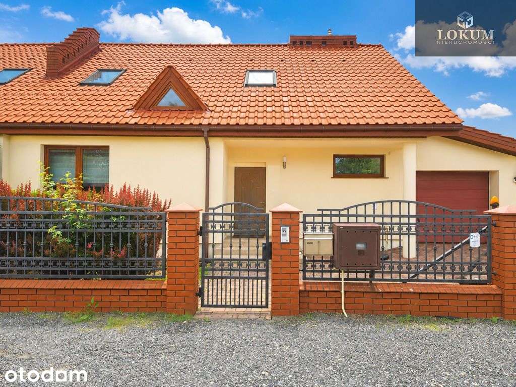 Przestronny bliźniak garaż, taras- Lisiniec !!