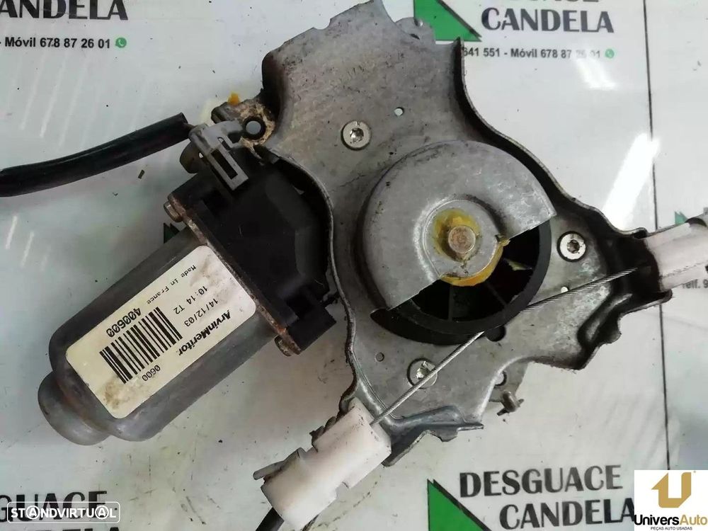 ELEVADOR DE VIDRO TRASEIRO DIREITO NISSAN ALMERA TINO 2004 -400600 - 1