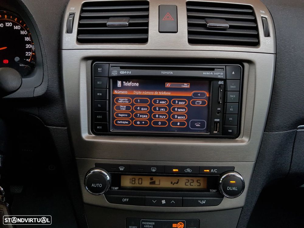 Toyota Avensis 2.0 D-4D Exclusive +Pele+GPS — fotografia 42