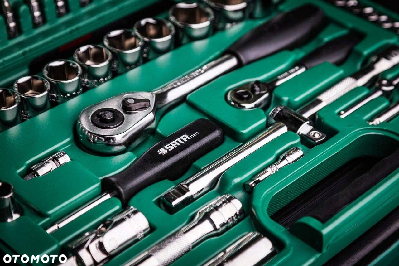 SATA ST09013SJ ZESTAW 88 KLUCZY KLUCZE NASADOWYCH 1/4" 1/2" METRYCZNE - 7