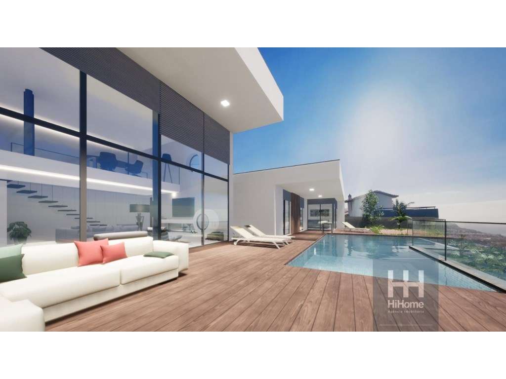 Lote com projecto aprovado para moradia T4 com piscina no Funchal - Grande imagem: 2/20