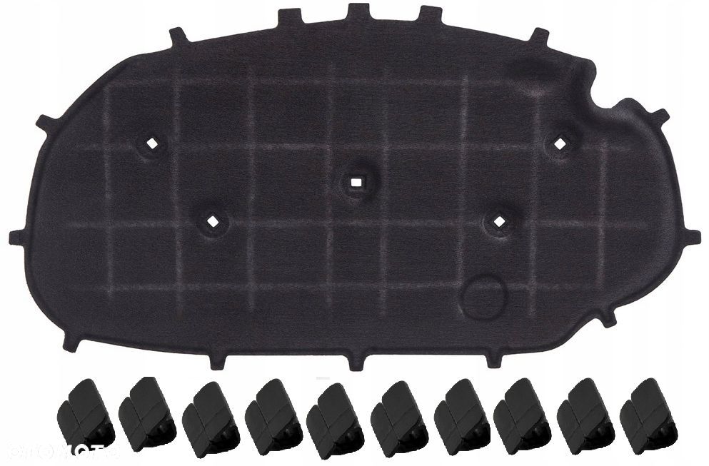 VW GOLF VI 2008-2012 MATA WYGŁUSZENIE MASKI POKRYWY SILNIKA - 1