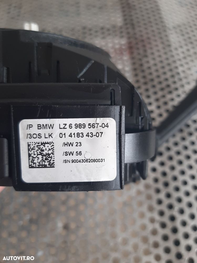 Spira Spirala Volan Airbag SZL Cu Pilot Automat Maneta Bmw E87 E88 E81 E82 E90 E91 E92 E93 Cod 6989556 - 7