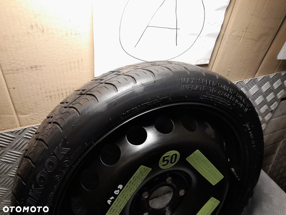 VW AUDI SKODA SEAT KOŁO DOJAZDOWE 19" 125/70-19 - 2