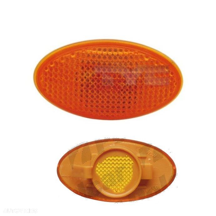 Lampa semnalizare aripa Mini ONE/Cooper/Cabrio (R50/R52/R53), 06.2001-07.2007, TYC, fata, partea stanga=dreapta, W5W; galben; fara soclu bec; - 1