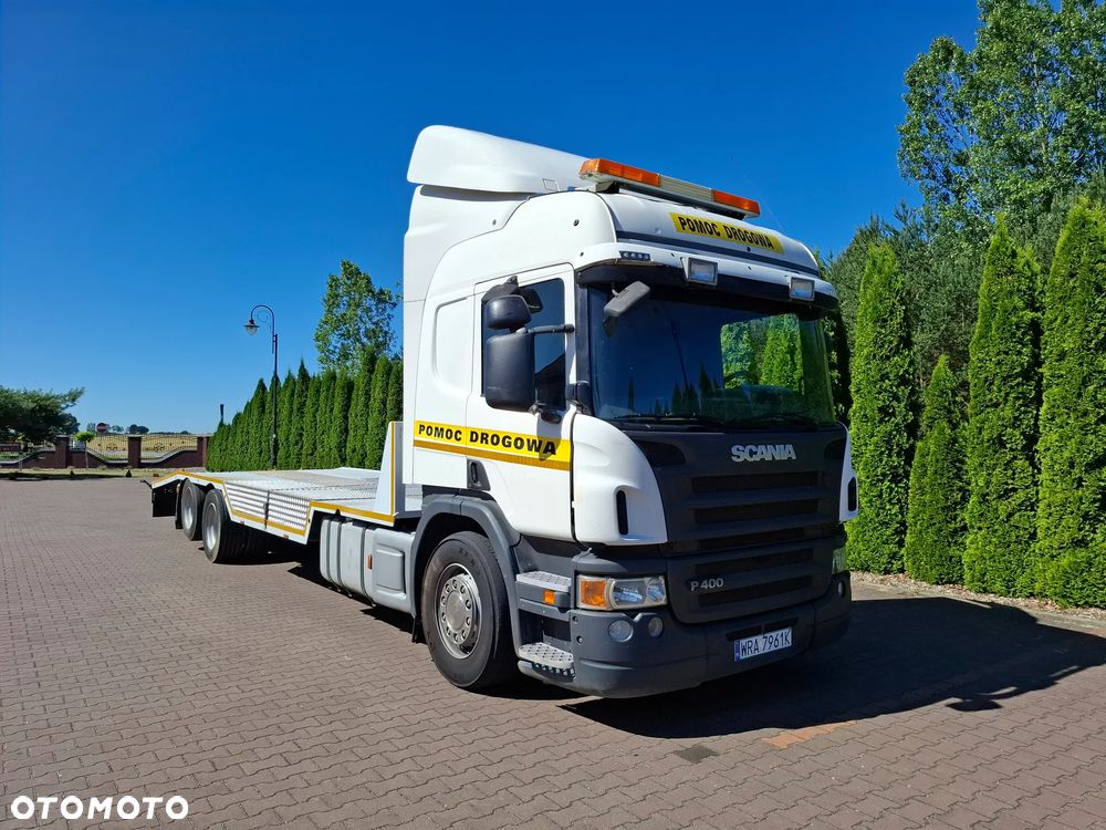 Scania P400 autolaweta pomoc drogowa 2011 6x2