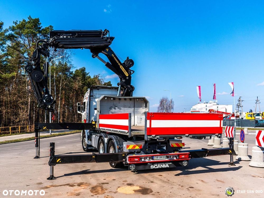 Scania R450 6x4 PALFINGER PK 53002 SH HDS Żuraw Fly Jib Siodło Wciągarka - 17