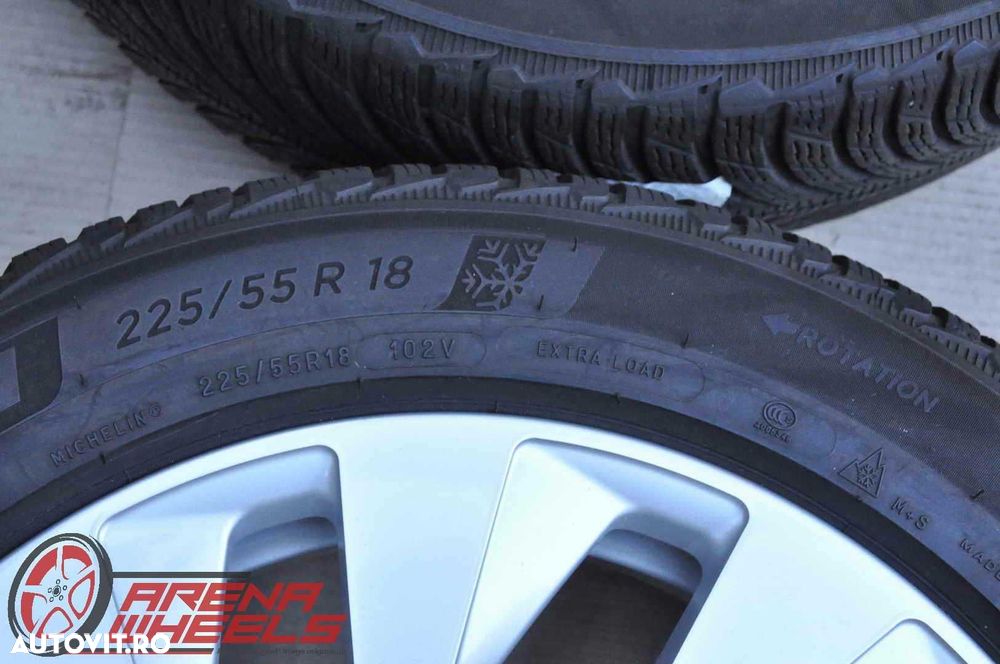 Roti Iarna 18 inch Originale Audi A7 4K Michelin 225/55 R18 - 8