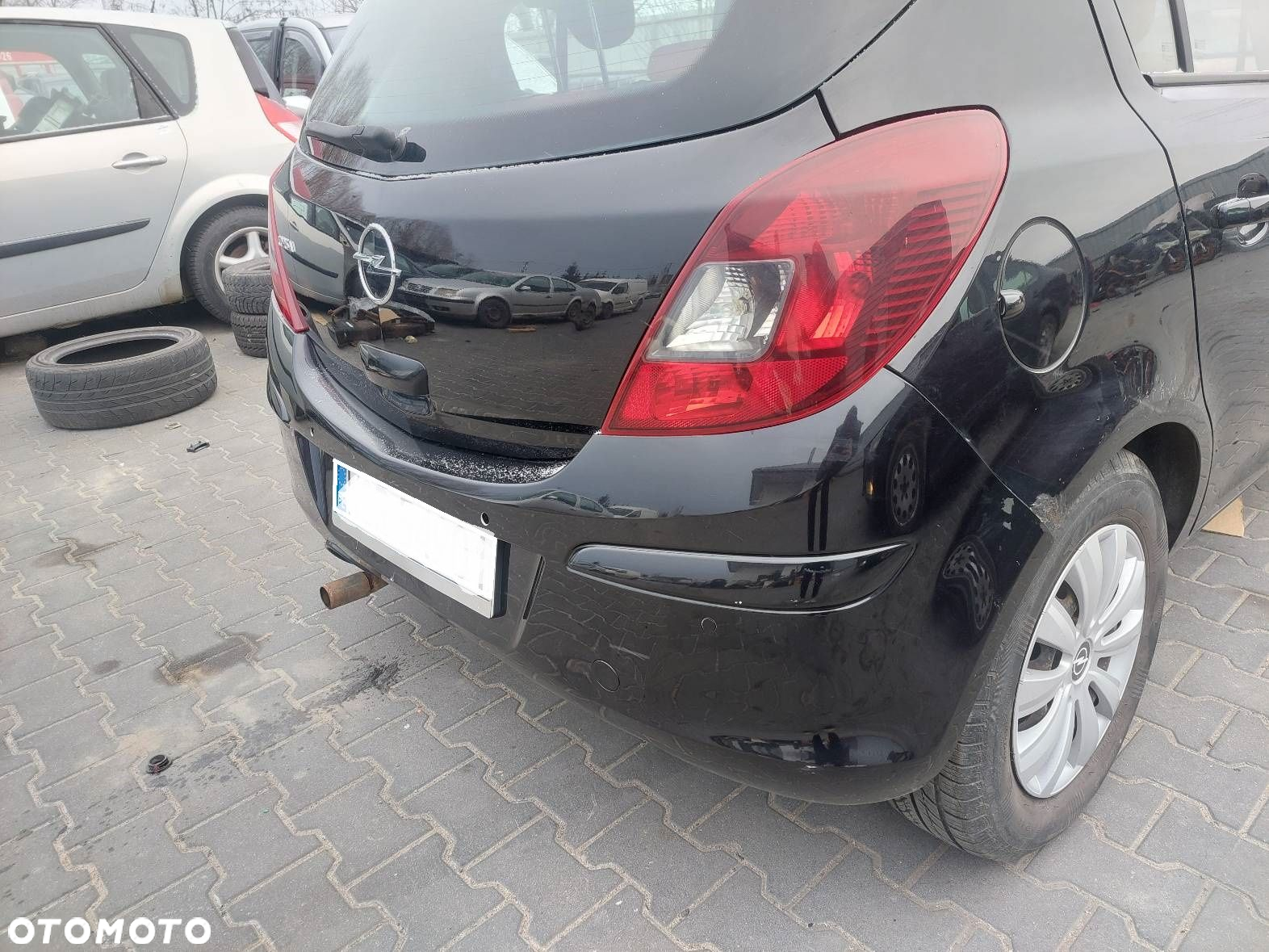 KOMPLETNY TYŁ OPEL CORSA D Z20R - 3