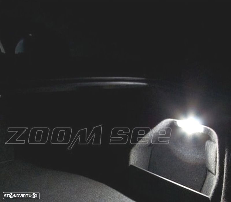KIT COMPLETO 16 LAMPADAS LED INTERIOR PARA SEAT TOLEDO MK2 1 M 1M2 99-04 - 6