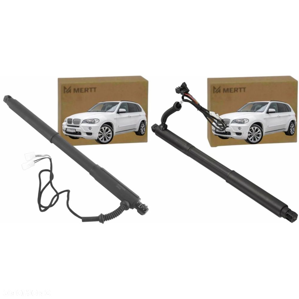 SIŁOWNIKI ELEKTRYCZNE KLAPY bagażnika LEWY PRAWY BMW X5 E70 2006-2013 KPL - 2