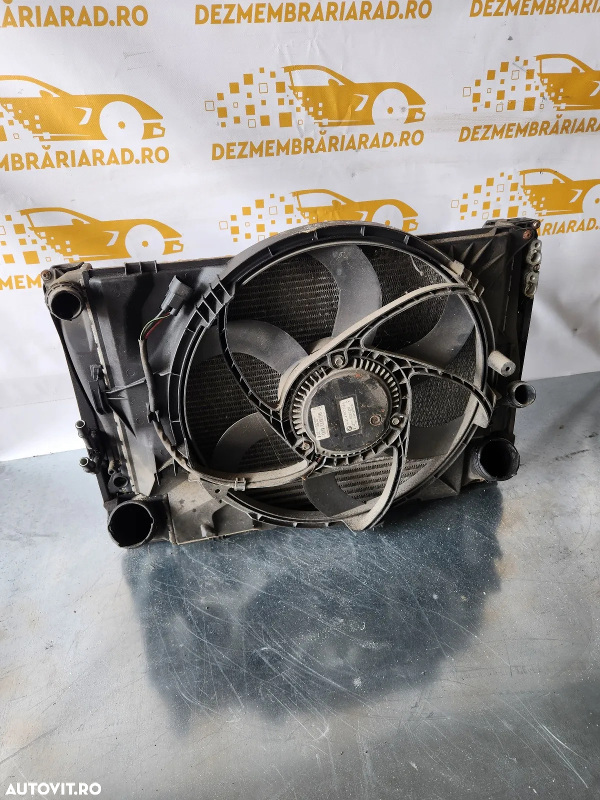 Grup Radiatoare Radiator Apa Clima Intercooler Termocupla Electroventilator Bmw E90 E91 E92 E93 Mot - 3
