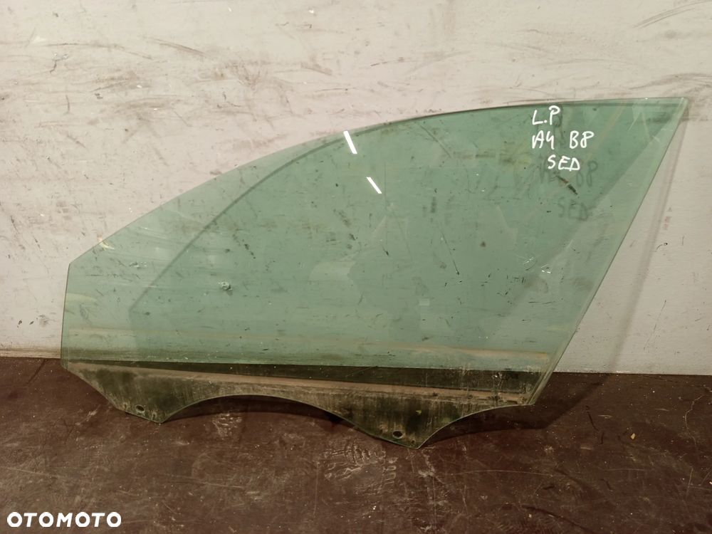 AUDI A4 B8 SEDAN 08-12 1.8 TFSI LAK: LY7W SZYBA LEWA PRZÓD PRZEDNIA