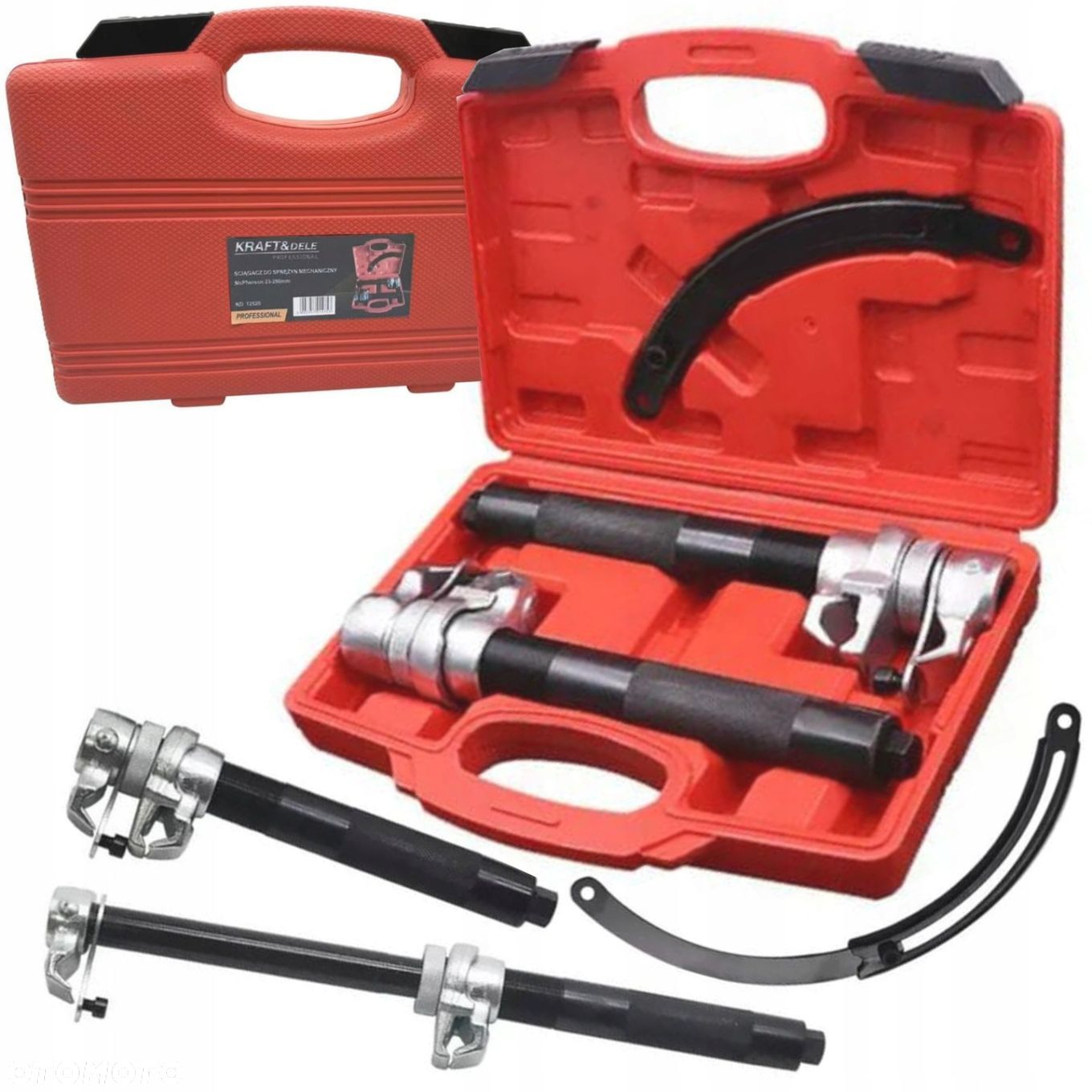 KRAFTDELE ŚCIĄGACZ SPRĘŻYN 28-280MM WALIZKA KD12520 - 1