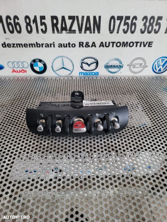 Panou Consola Butoane Centrale Buton Start Stop Mini Cooper One Clubman F54 F55 F56 An 2015-2019 - 1