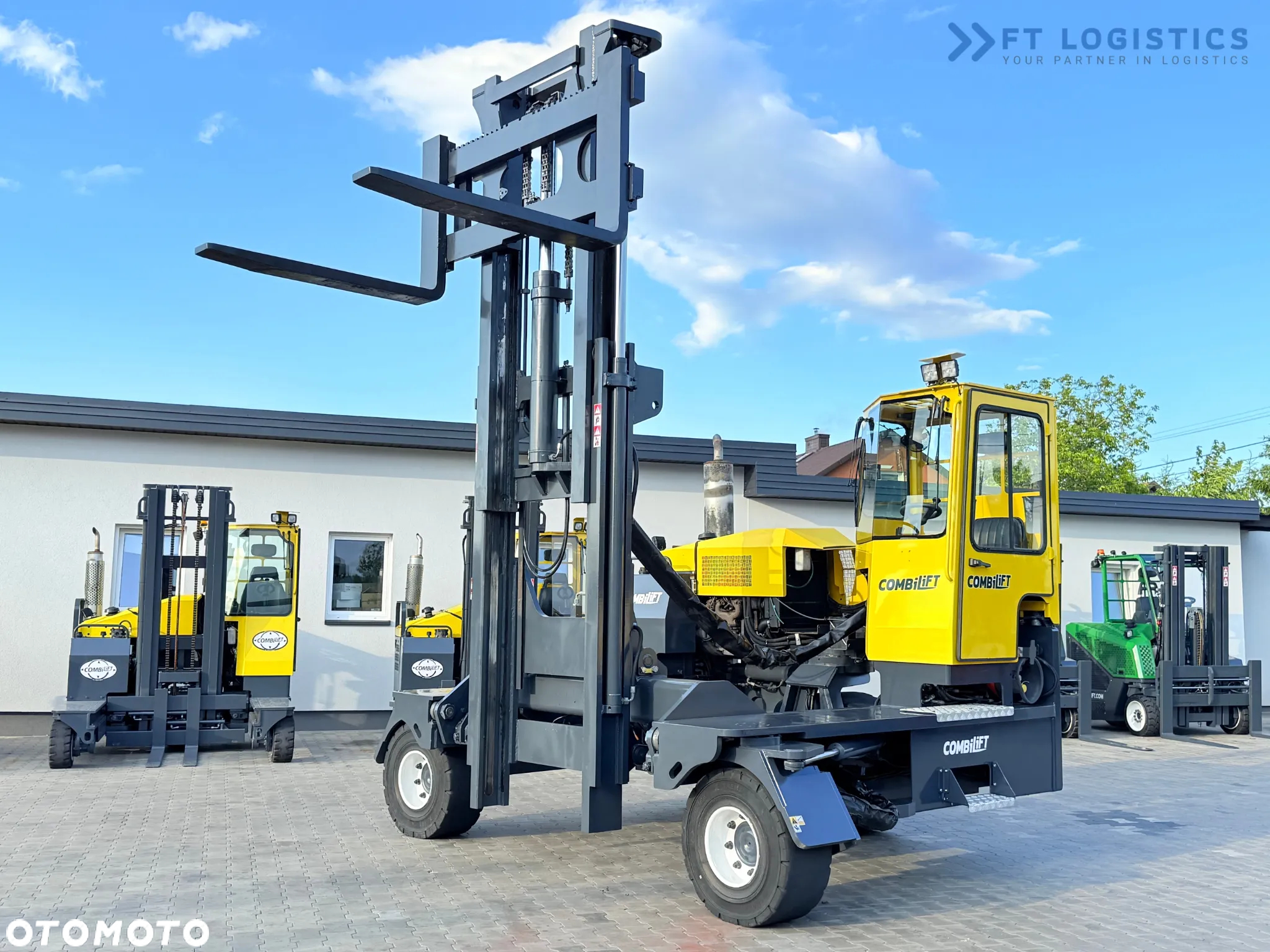 Combilift C14000 / GAS LPG / DUPLEX 3600MM / WOLNY SKOK / POZYCJONER / WIDŁY 1500MM / JAK NOWY - 33