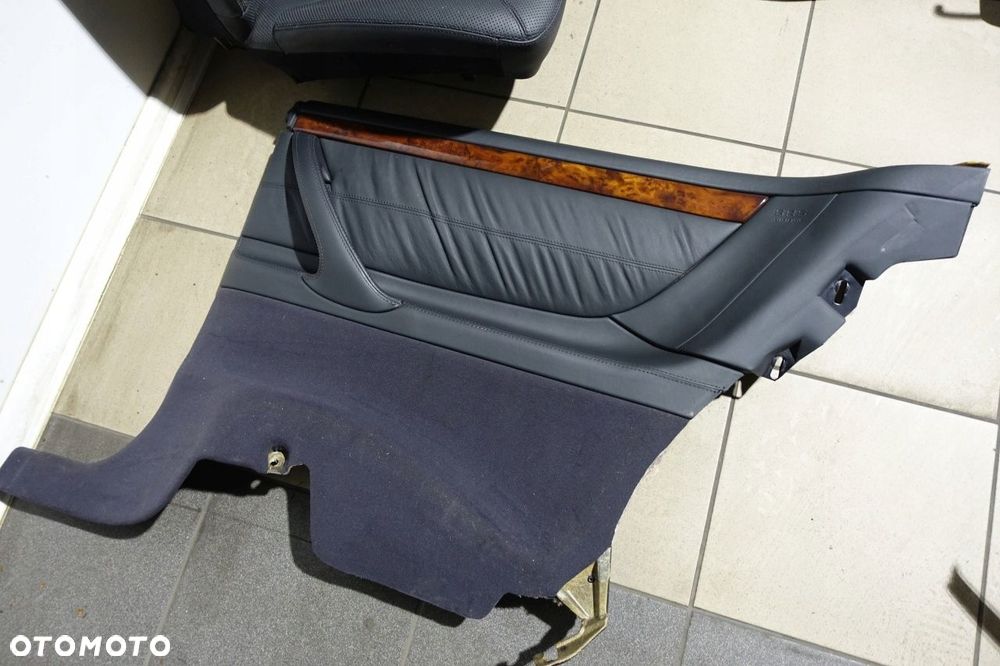 Mercedes w215 CL tapicerka skóra fotele fotel kanapa wnętrze LIFT masaże - 4