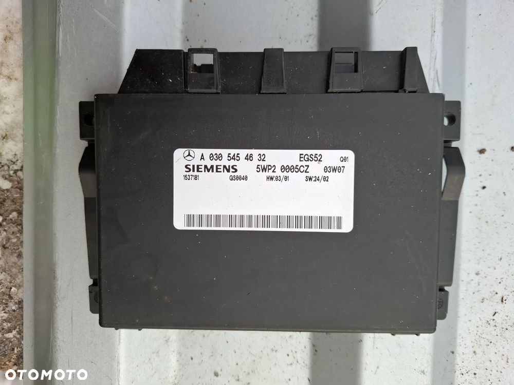 MERCEDES W163 MODUŁ STEROWNIK A0305454632 - 1