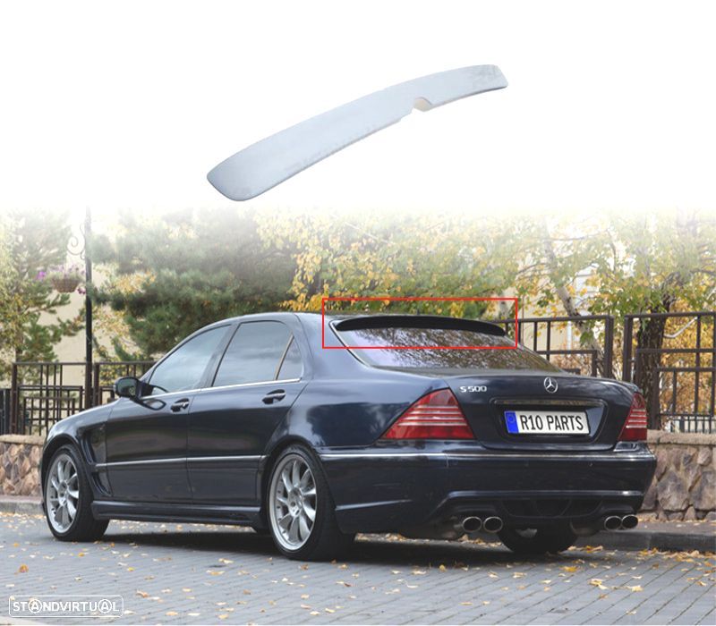 AILERON MERCEDES CLASSE S W220 98-05 LOOK AMG - 1