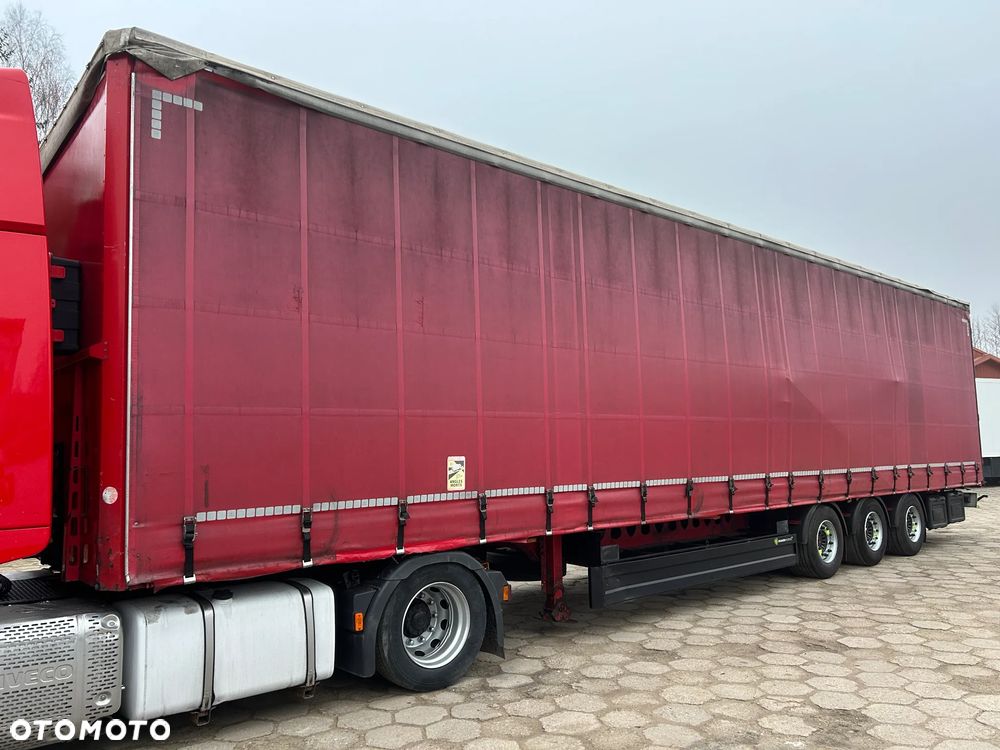 Berger FIRANKA MEGA 5170 KG BARDZO LEKKA / SAF OSIE / OŚ PODNOSZONA / 2019 ROK / BERGER ECOTRAIL LIGHT MEGA / OPONY R 19.5 / 2 KOŁA ZAPASOWE / DACH PODNOSZONY i REGULOWANY !! - 10