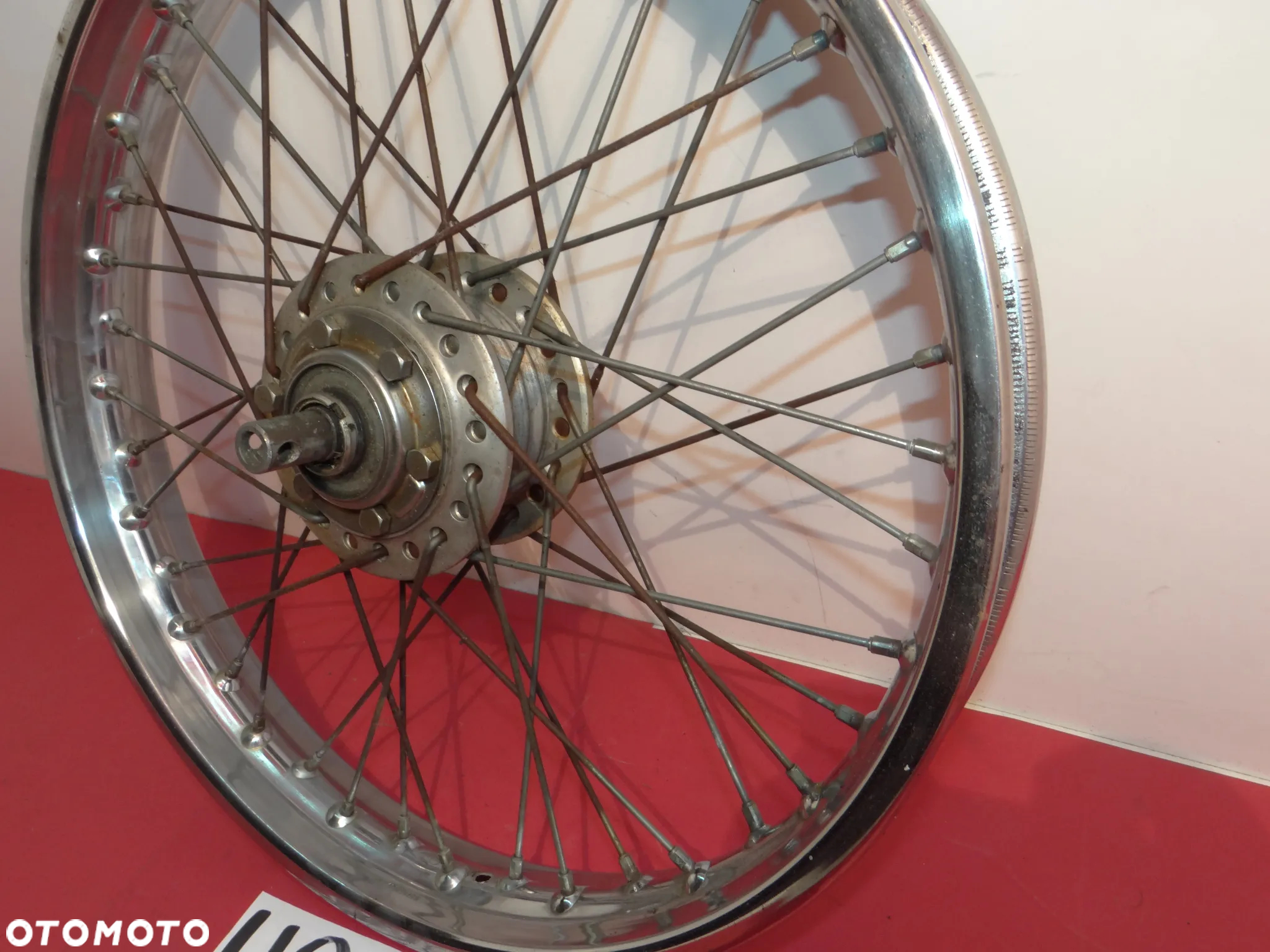 Honda CB750 CB750K FOUR FELGA KOŁO PRZÓD OŚKA H082 - 8