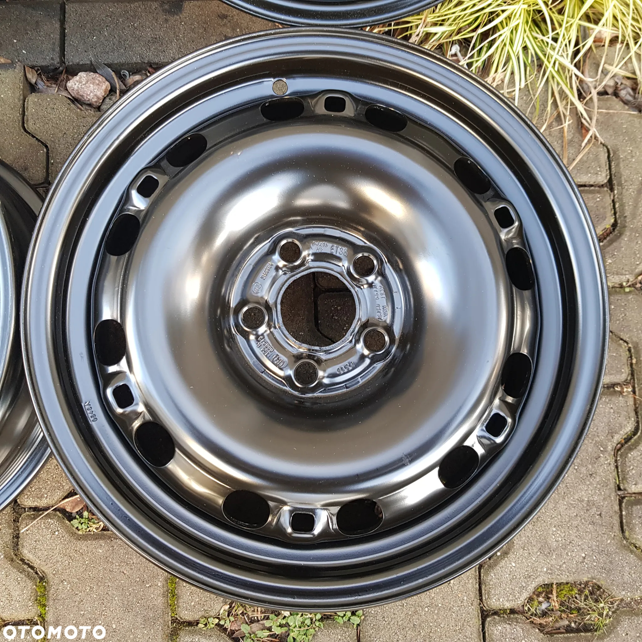 4x 6x15 ET38 5x100 Nowy komplet felg stalowych VW,SKODA, AUDI, SEAT - 3
