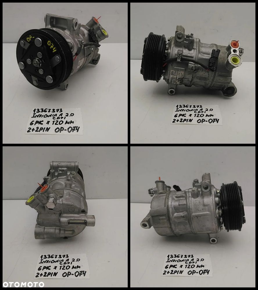 OPEL SAAB CADILLAC OP72-118/4 SPRĘŻARKA KOMPRESOR KLIMATYZACJI AUKCJA (2) - 4