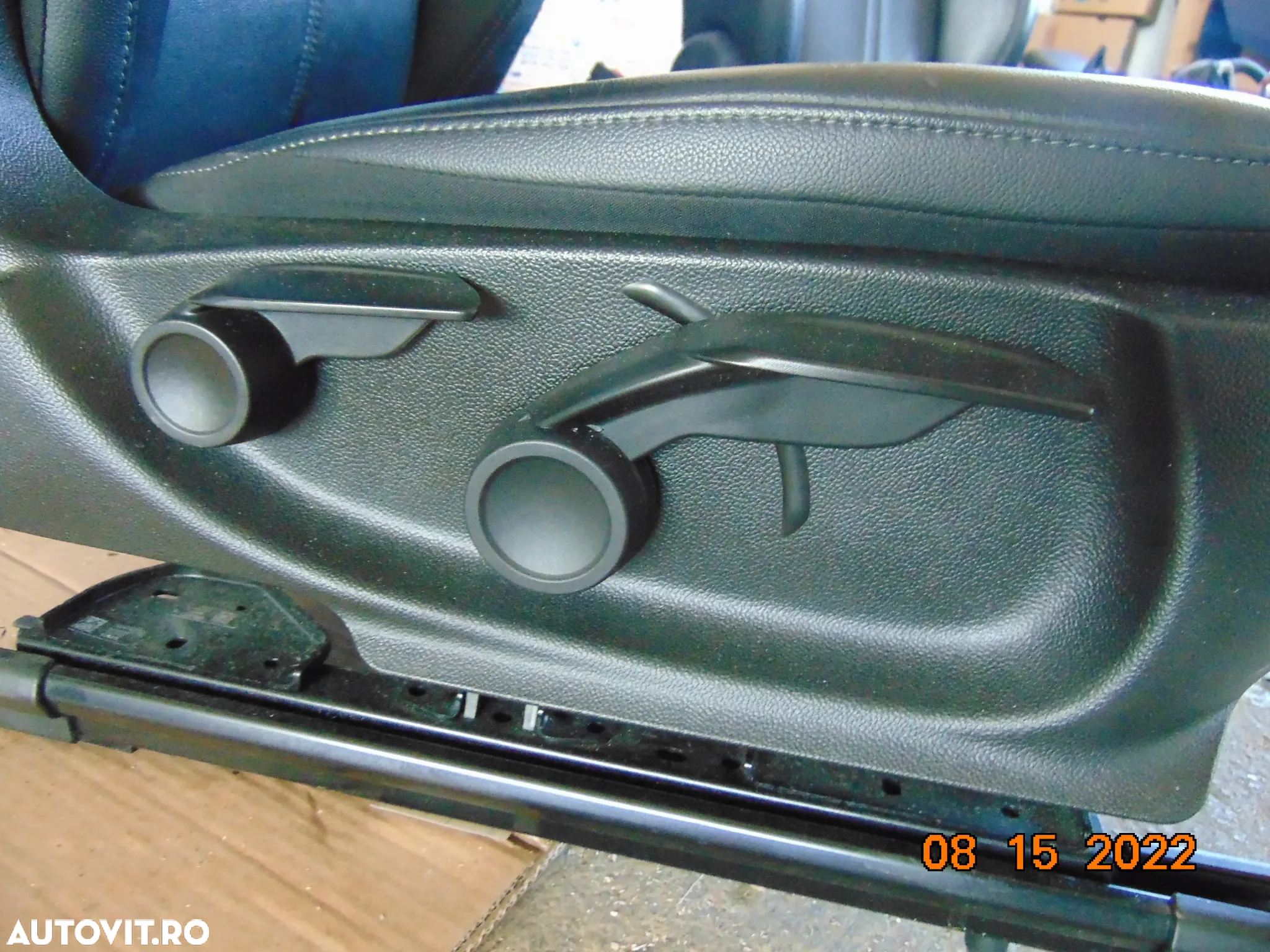 Interior Alfa Romeo stelvio 2015-2022 scaune fata banchete spate piele neagra dezmembrez - 2
