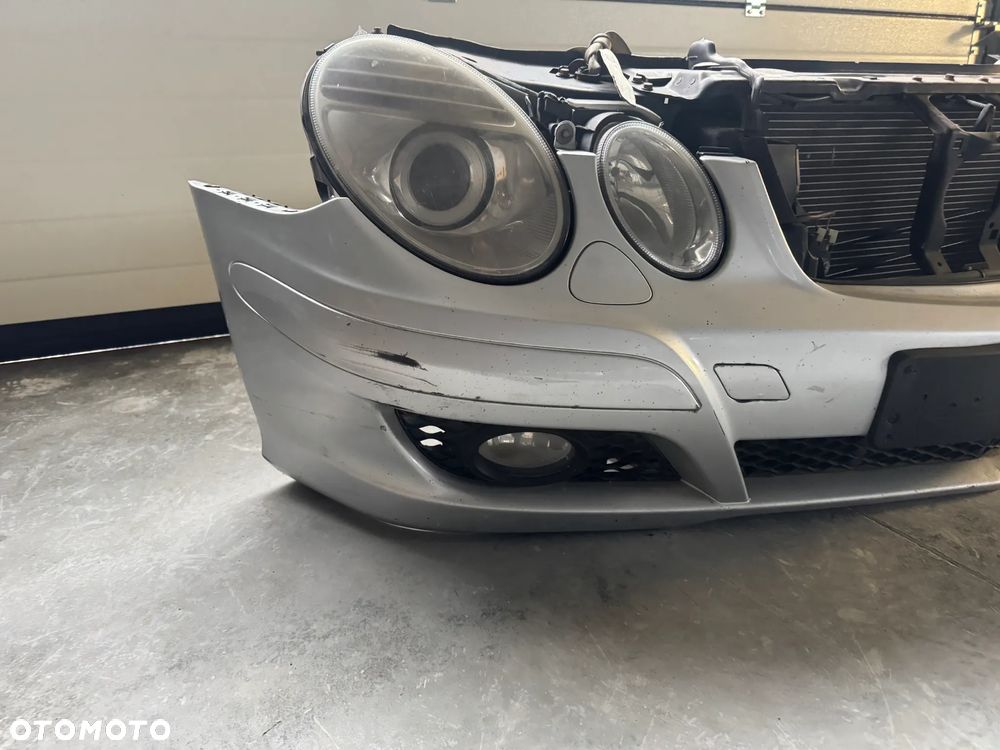 PRZÓD KOMPLETNY ZDERZAK PAS REFLEKTOR MERCEDES W211 LIFT FL - 3