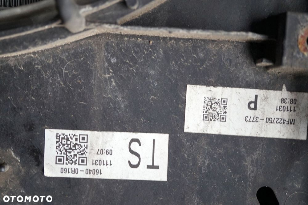 PAS PRZEDNI CHŁODNICE AVENSIS III T27 PH1 2.0 D4D WZMOCNIENIE TOYOTA 2009-2011 - 21