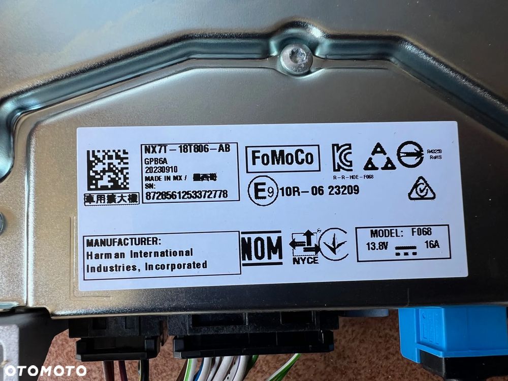 WZMACNIACZ AUDIO FORD FOCUS MK4 NX7T-18T806-AB - 3