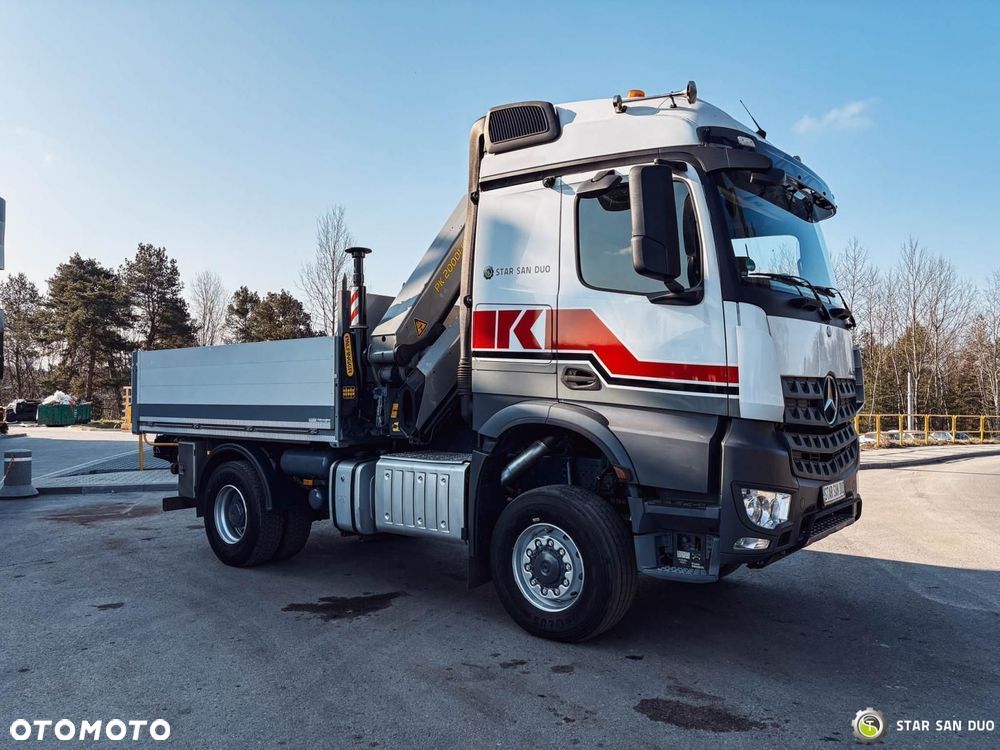Mercedes-Benz AROCS 1851 4x4 PALFINGER PK 20002 HDS Żuraw Crane Kran - 15