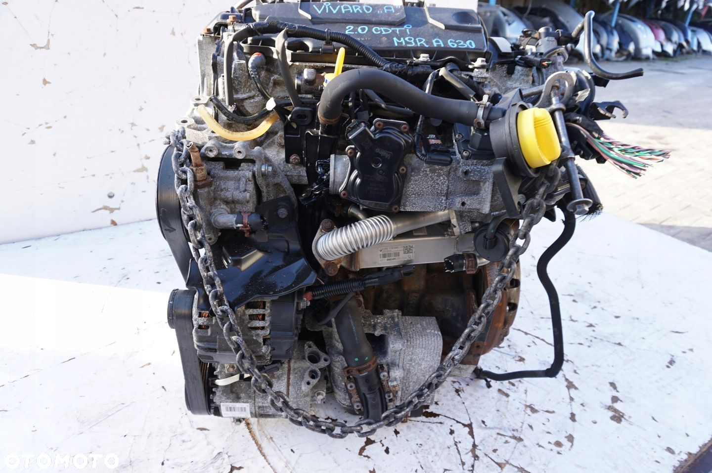 SILNIK M9R A630 OPEL VIVAROA 2.0 CDTI KOMPLETNY 104 TYS KM - 2