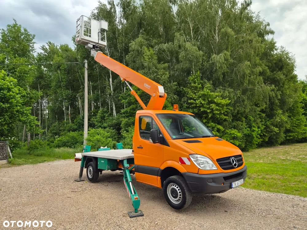 Mercedes-Benz Sprinter 311 CDI Podnośnik koszowy ESDA TL2200 22m Zwyżka z Niemiec - 11
