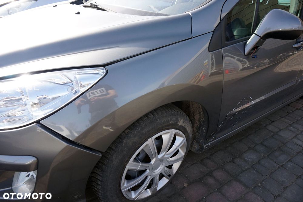 MASKA ZDERZAK BŁOTNIKI LAMPY 308 I T7 SW KTQC  PEUGEOT 2007-2011 SZARY MOONDUST PRZÓD KOMPLETNY - 9