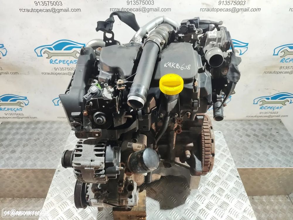 Motor Completo K9KB608 | K9K608 - Renault 1.5 DCI | 8v | 90cv | - Bosch | Captur | Clio | Kangoo | Scenic | Talisman | Kadjar - 1